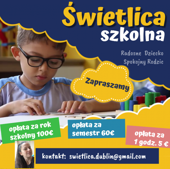 Świetlica szkolna zaprasza
