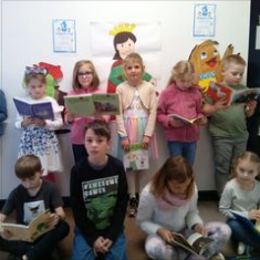 I Międzynarodowa Edycja „Przerwa na czytanie- bicie rekordu w czytaniu na przerwie” w naszej szkole