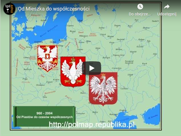 Historia Polski na mapie