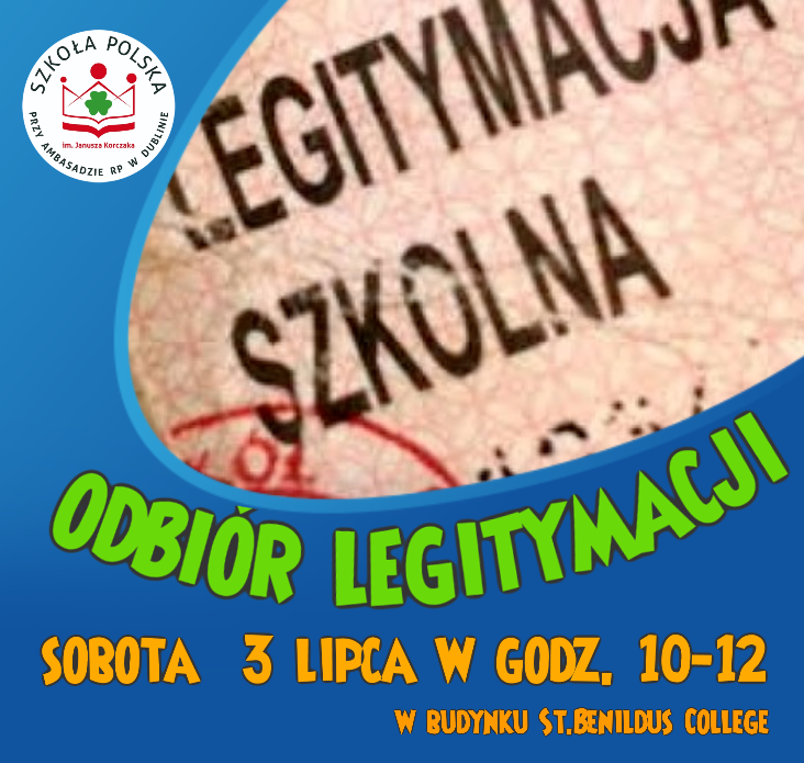 Zapraszamy po obiór legitymacji szkolnych