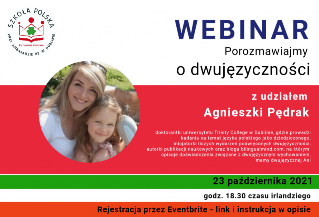 Webinar „Porozmawiajmy o dwujęzyczności”