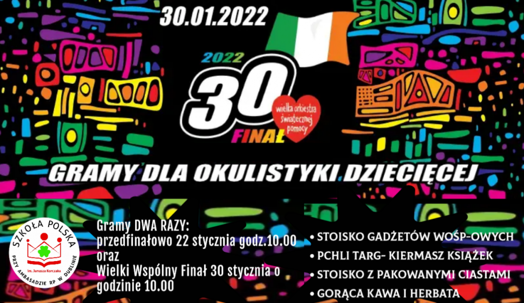 Finał WOŚP w naszej szkole – program