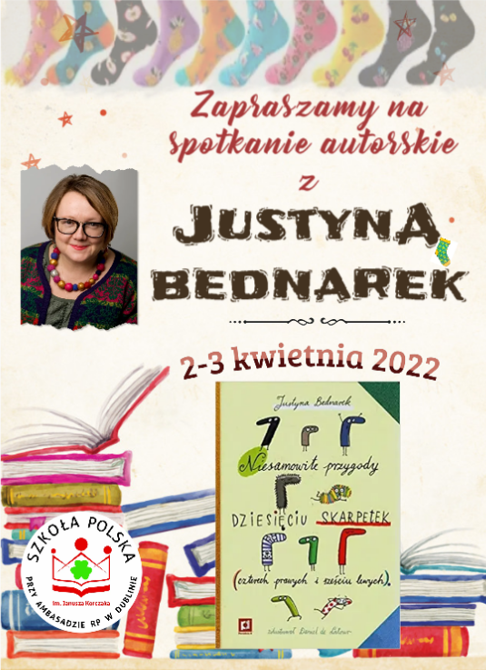 Spotkanie z Justyną Bednarek – zaproszenie