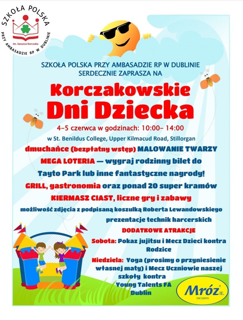 Zapraszamy na Korczakowskie Dni Dziecka
