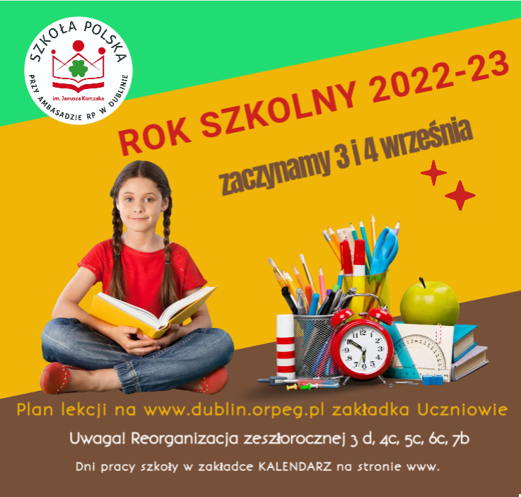 Witamy w nowym roku szkolnym