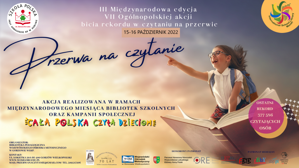 BIjemy rekord w czytaniu na przerwie