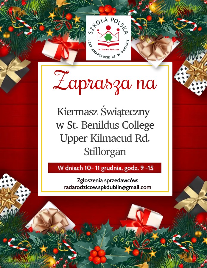 Rada Rodziców zaprasza na kiermasz świąteczny