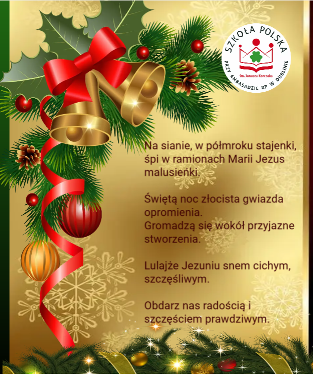 Radosnych Świąt Bożego Narodzenia!