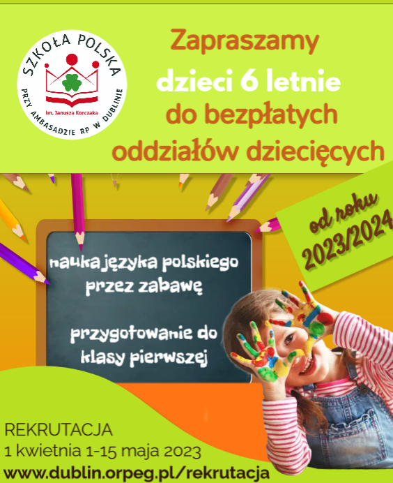 Otwieramy oddziały dziecięce dla 6-latków