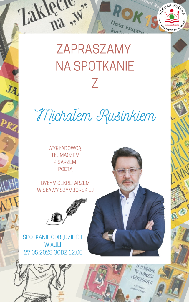 Spotkanie z Michałem Rusinkiem