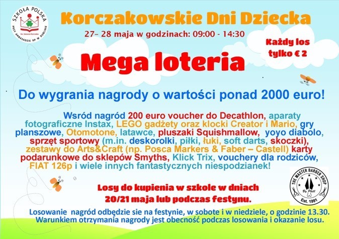 Zapraszamy na Korczakowskie Dni Dziecka – program, loteria