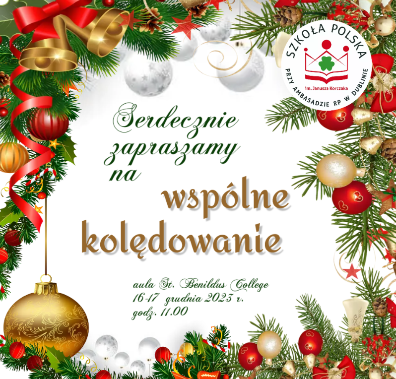 Zapraszamy na wspólne kolędowanie