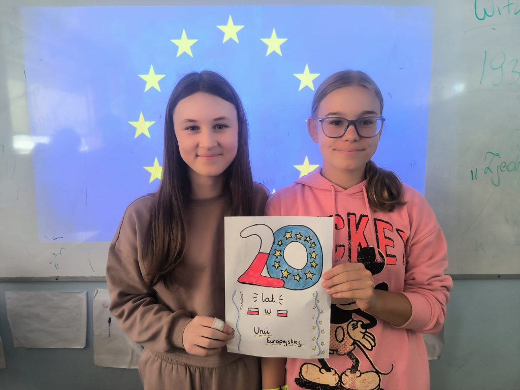 20 rocznica wejścia Polski do UE- nasze lekcje