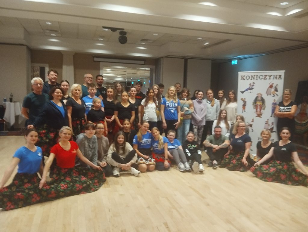 Tańczyliśmy z „Koniczyną” poloneza