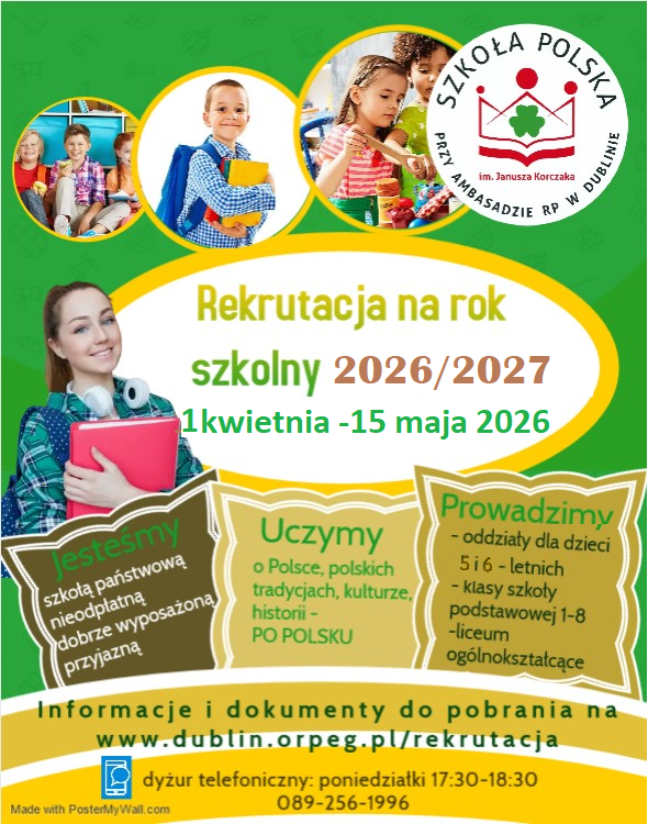 Rekrutacja do szkoły- startujemy za miesiąc